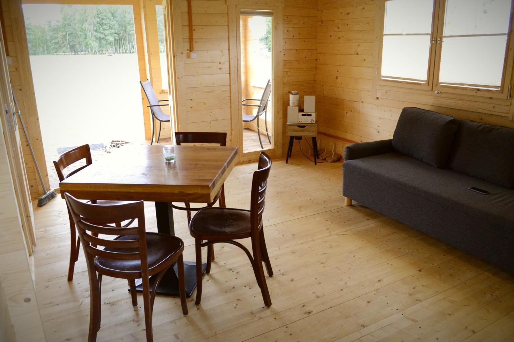 Camping Szczecinek Domy Wypoczynkowe Esterno foto