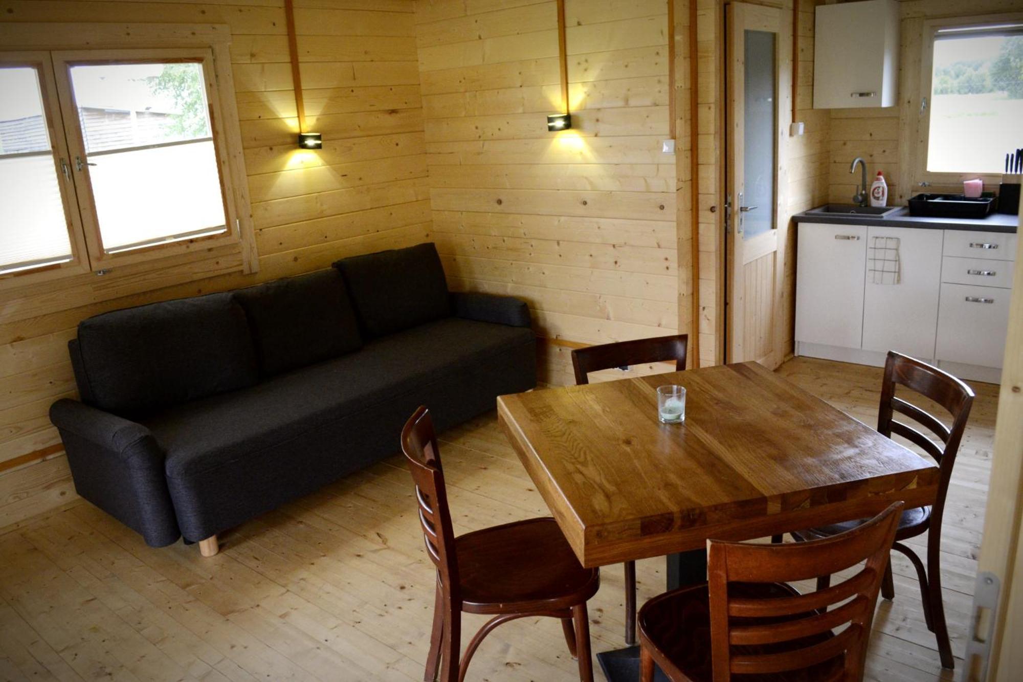 Camping Szczecinek Domy Wypoczynkowe Esterno foto